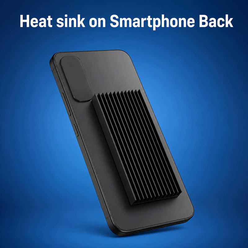 2 PCS Heat Sinks Kit, 100x60x10mm/ 3.94“x2.36“x0.39“ Black Aluminum Heatsink with Thermal Conductive Adhesive Tape, Cooling Heat Sink for Smartphones Routers Hard Drives LED Panel 3D Printer