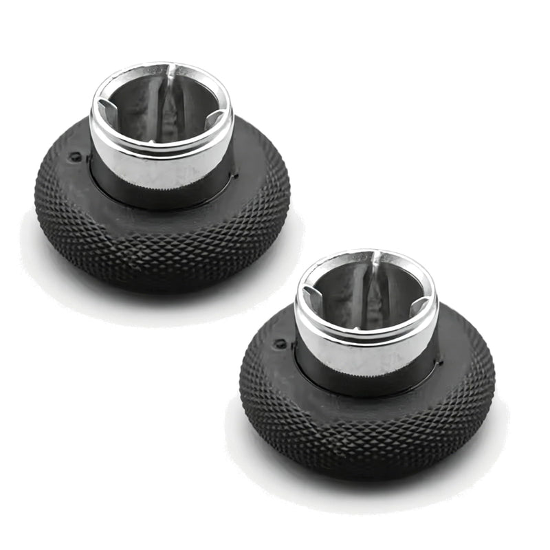 2PCS Rplacement Thumbsticks for Xbox Elite Controller 1698 Analog Joystick | Black Magnetic Metal Replacement Short Concave Thumb Sticks repair kit Parts