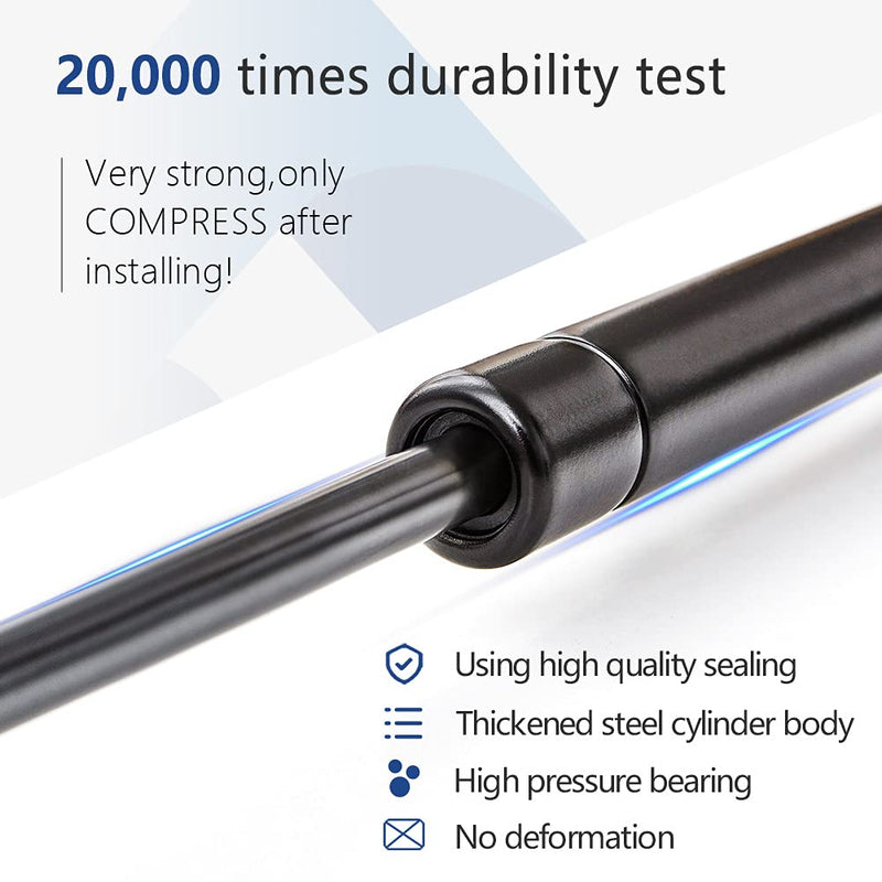 ARANA 11" Gas Strut 45lb/200N, 11" Gas Shocks Lift Support for UWS Toolbox Lid, Husky Tool Box, Truck Camper Shell, Utility Box Lids, Set of 2 11 inch 45 LB