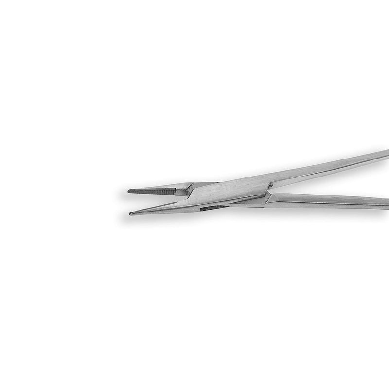 Cynamed TC Sarot Needle/Suture Holder Driver with Tungsten Carbide Inserts and Gold Rings - Premium Grade Instrument (7 in.) 7 in.