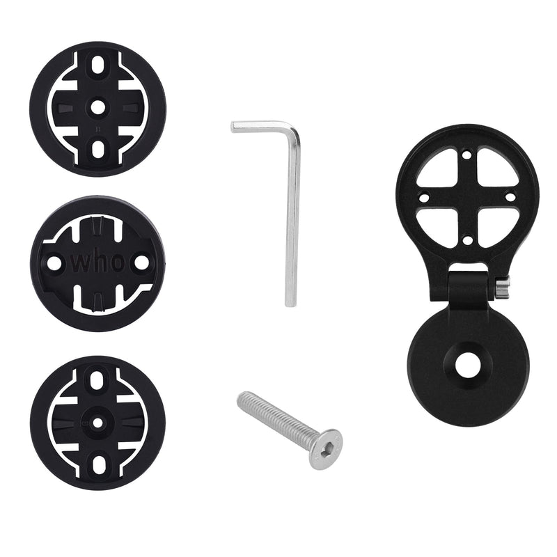 Bike Computer Out Front Stem Mount | Adjustable Handlebar Mount with Top Cap for Garmin Edge Wahoo Elemnt & Bryton Rider,Includes Mount-Base & Screwdriver