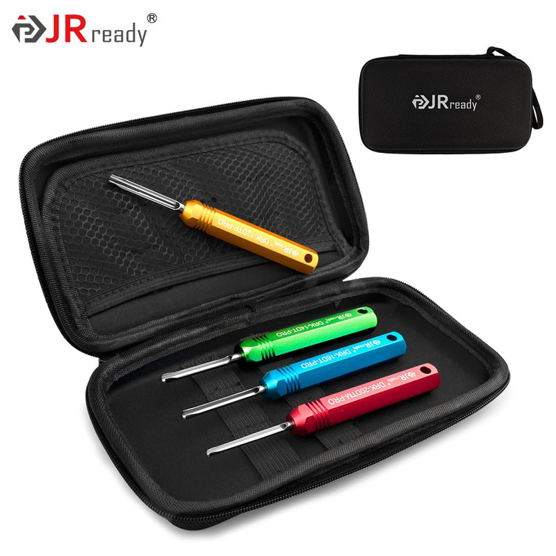 JRready ST5291 Deutsch Pin Removal Tool for Deutsch Size 12 16 20 Solid Contacts Wire Gauge 12-22 AWG,Terminal Release Tool Kit for Deutsch DT, DTM, DTP, DTHD, and HD Series Connectors