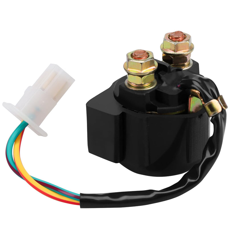 Starter Solenoid Relay for Yamaha YFM350 Warrior 350 1987-2004 Big Bear 350 1987-1999 Moto-4 350 1985-1989 Wolverine 350 1996-2005