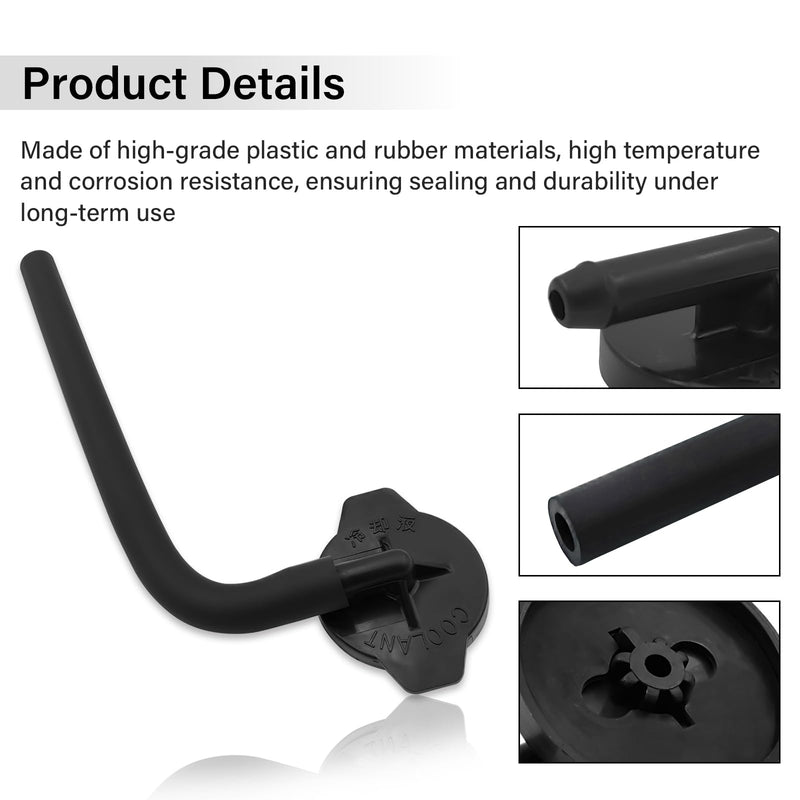 16405-0P040 Coolant Reservoir Cap, Compatible with 2011-2017 Toyota Sienna, 2010-2015 Lexus RX350 RX450h Replaces 16405-31070