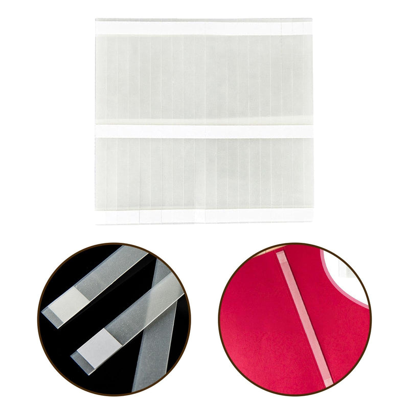 Thermal Glue Strips for Binding Machine - 100pcs 8mm EVA Hot Melt Sticky Strips for Albums, Long Pictures - Supplies