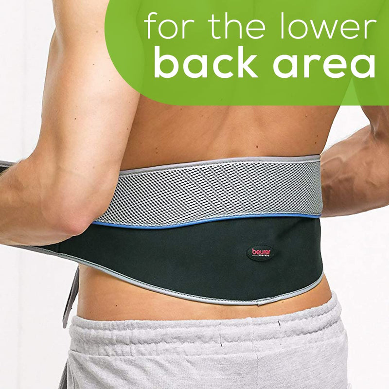 Beurer EM38 Lower Back Pain Relief Belt, TENS Unit Muscle Stimulator | 4 Electrodes | Adjustable & Breathable | Women & Men | Fits 30”-55” Waist | Lower Back Support, Lumbar Support, Back Brace Belt EM38 - TENS Back
