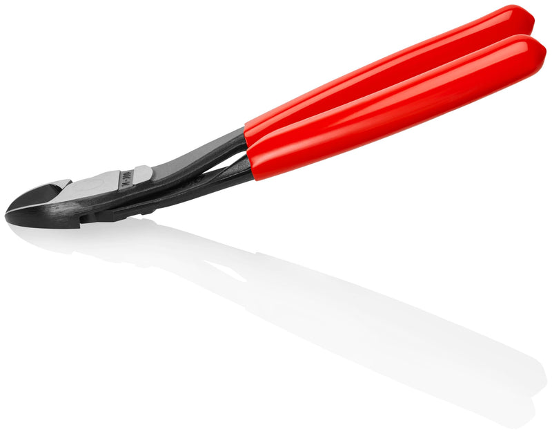 KNIPEX Tools 74 21 200, 8-Inch High Leverage Angled Diagonal Cutters