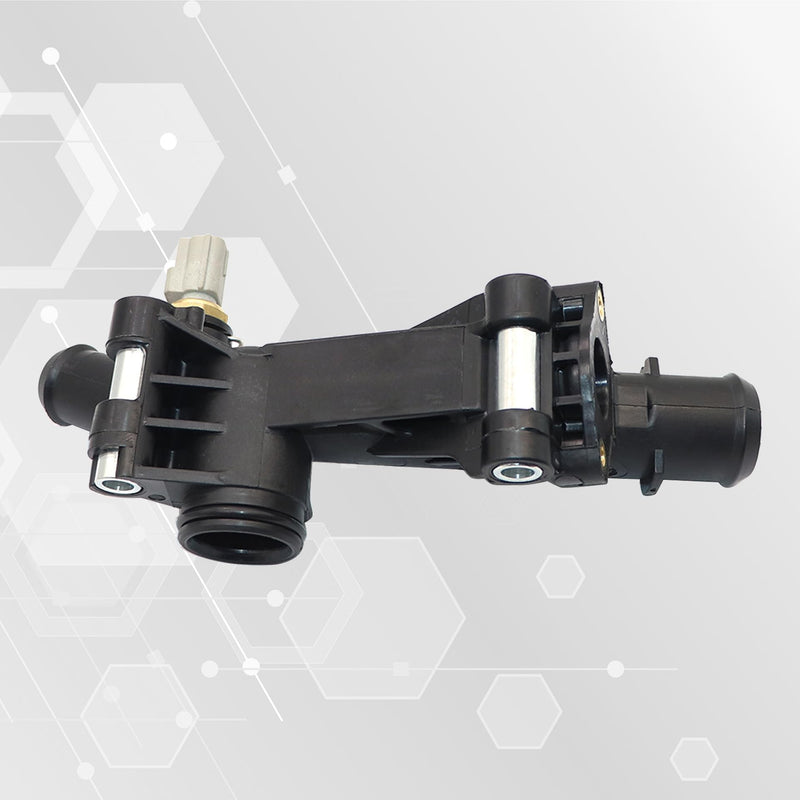 GXARTS Water Outlet Connect Adapter fit for Ford Escape SE SEL Titanium 2013-2016 Fusion SE 2013 2014 Fiesta 2014-2019 Transit Connect Titanium XL XLT 1.6L 2014-2016 BM5Z-8592-A BM5Z-8K556-B