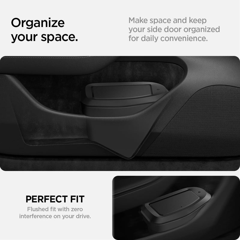 Spigen Driver Side Door Pocket Car Trash Can for Tesla Model 3 Highland 2024-25