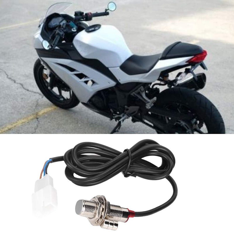 Aramox Speedometer Sensor Cable, Sensor Cable with 3 Magnet for Motorcycle Digital Odometer Speedometer