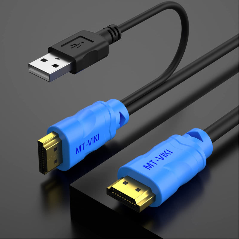 MT-VIKI 2in 1 USB HDMI KVM Cable 1.8m/ 6ft for USB KVM Cable HDMI