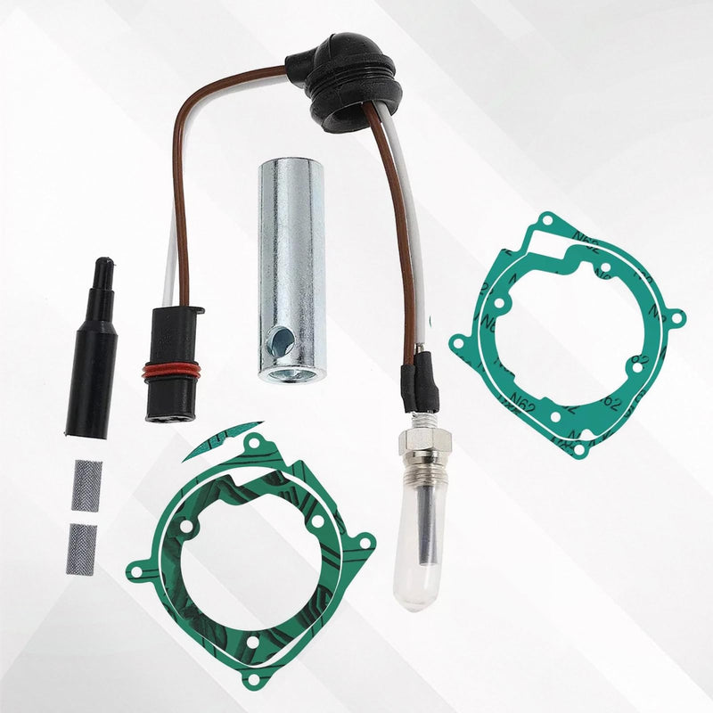 Diesel Heater Glow Plug Repair Kit, 12V Diesel Parking Heaters with Removal Fitting Tool for Eberspaecher Airtronic D2 2kw D4 4kw Ceramic Glow Plug Air Repair Parts 252069011300 252069100102