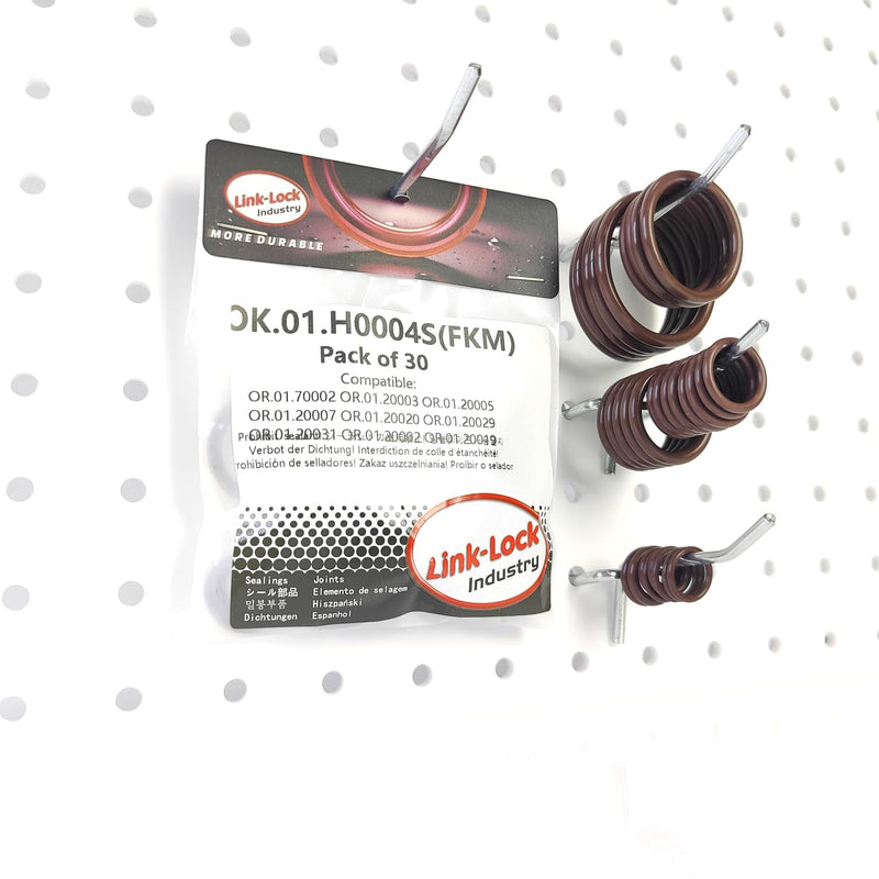30PCS FKM Viton OK.01.H0004S Engine coolant Pipe/Water Hose O-Ring Kit 17211742636 17211712354 17227581147 11537545278 for BMW N52 N51 E90 E91 E92 E93 325I 330I