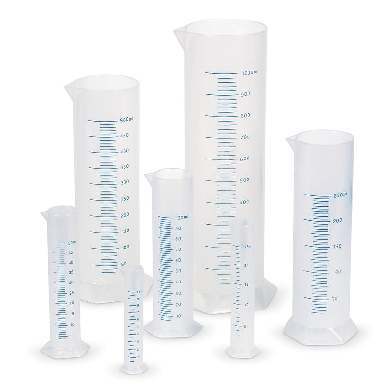 Learning Resources Graduated Cylinder Set, Measuring, Science Experiments for Kids, Set of 7, Ages 8+