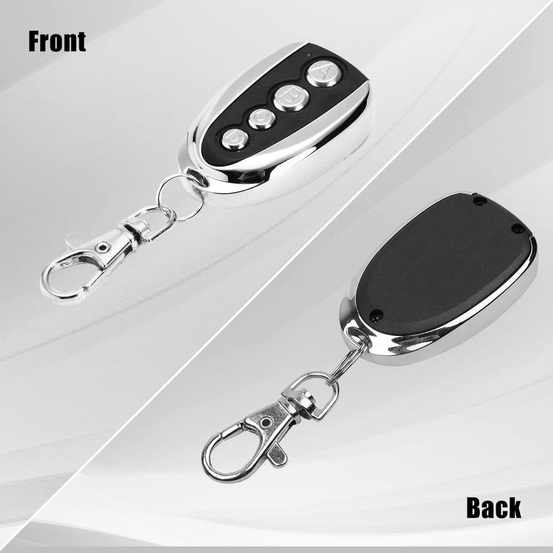 5pcs 433MHz Garage Door Remote Control,Auto Sliding/Gate Opener & Closer, Electric Cloning Replacement for Driveway Gates Compatible with Most Gate Openers(NOT for C-OZ, Lift-Master)