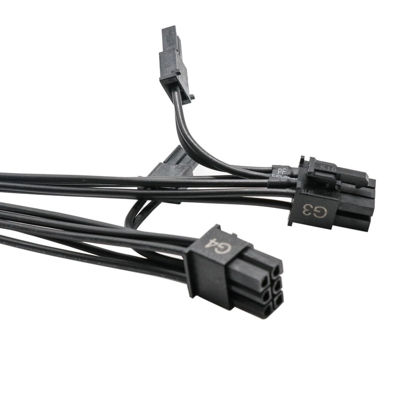 BestParts G4 Dual PCIe Male Cable Replacement for L15907-001 HP Z4 Z6 G4 Graphics Pwr Cable 10 Pin to Double 6+2Pin