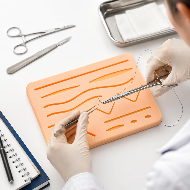 Suture Practice Pad, Durable Suturing Pad for Training and Practice by MedSurgic | Nivi Stores
