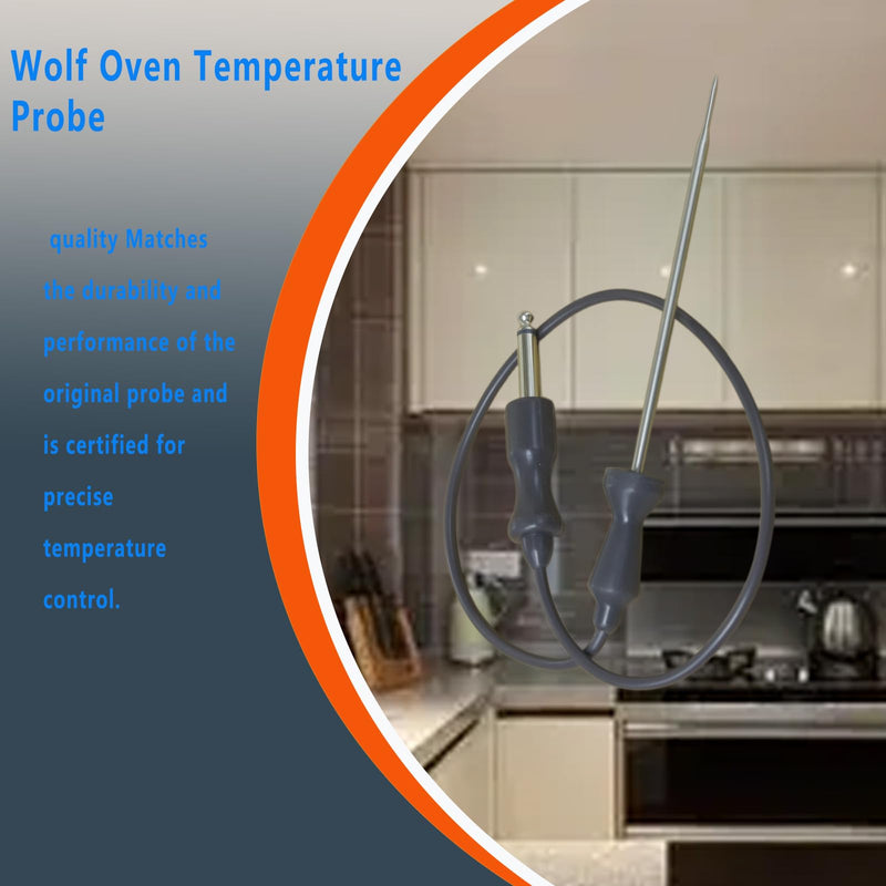  [AUSTRALIA] - 00755060 Meat Probe, Temperature Probe for Range Stove, Wall Oven, Grill, Baker 492332 00492332 replace ment