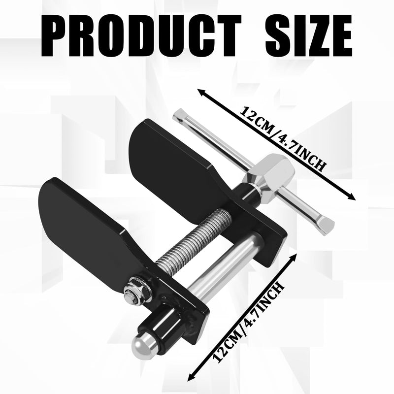 Brake Pad Spreader Tool Brake Caliper Hangers Caliper Compression Tool Heavy Duty Disc Brake Caliper Piston Pad Installation Spreader Tool for Car Truck SUV Motorcycle Universal Accessories Black