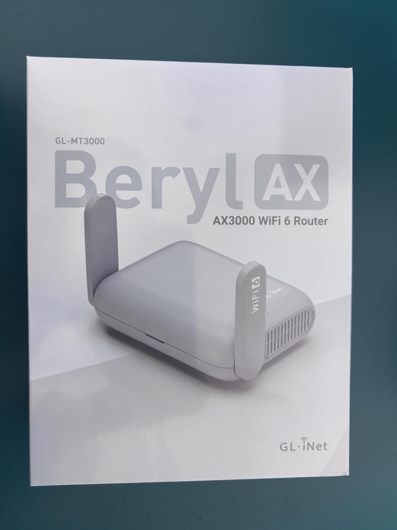 GL.iNet GL-MT3000 (Beryl AX) Portable Travel Router, Pocket Wi-Fi 6 Wireless 2.5G Router, Portable VPN Routers WiFi for Travel, Public Computer Routers, Business, Moblie/RV/Cruise/Plane 1