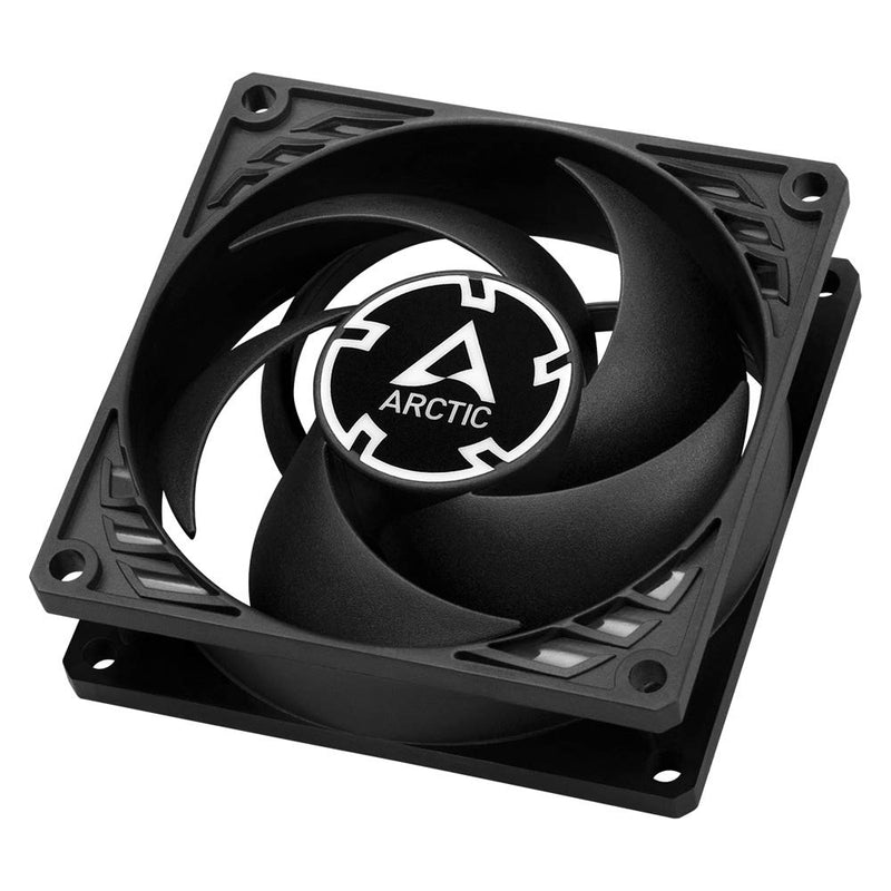 ARCTIC P8 PWM PST (5 Pack) - PC Fans, 80mm Case Fan with PWM Sharing Technology (PST), Pressure-optimised, Quiet Motor, Computer, Fan Speed: 200–3000 RPM - Black