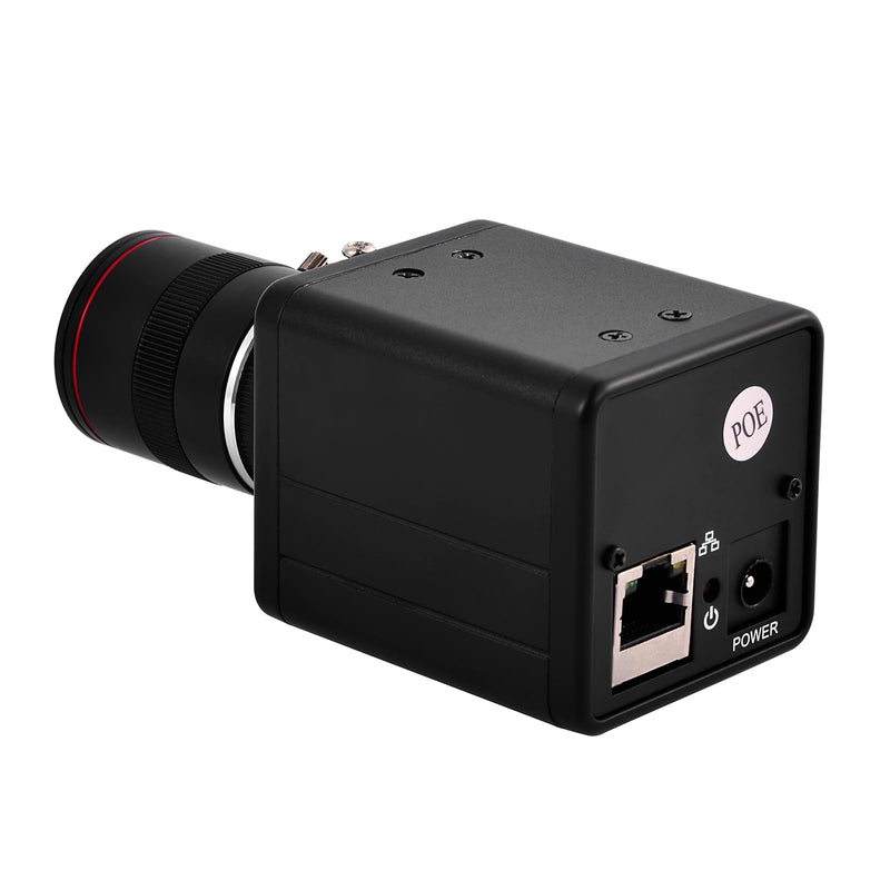 2K 4MP HD Mini CCTV POE WDR AI Box Bullet Netwok IP Security Camera 1/1.8" 6-12mm F1.6 Varifocal Lens Human Vehicle Motion Detection Face Record XMEYE