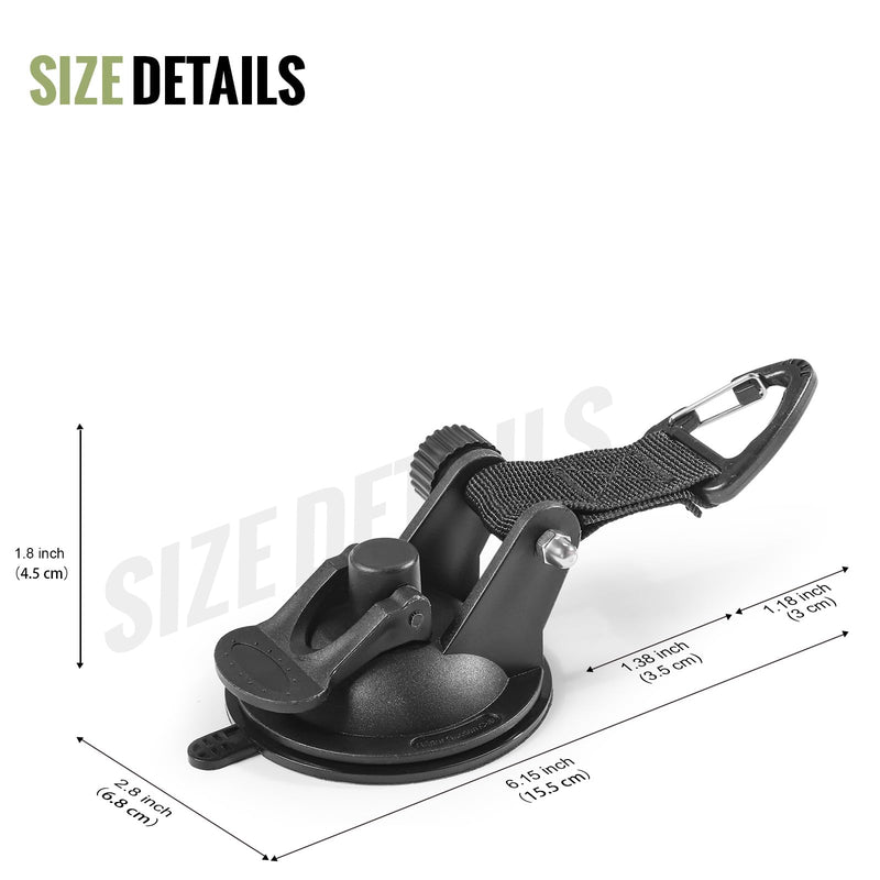 Heavy Duty Suction Cup Security Hooks for Camping(4 pcs) 4 PCS