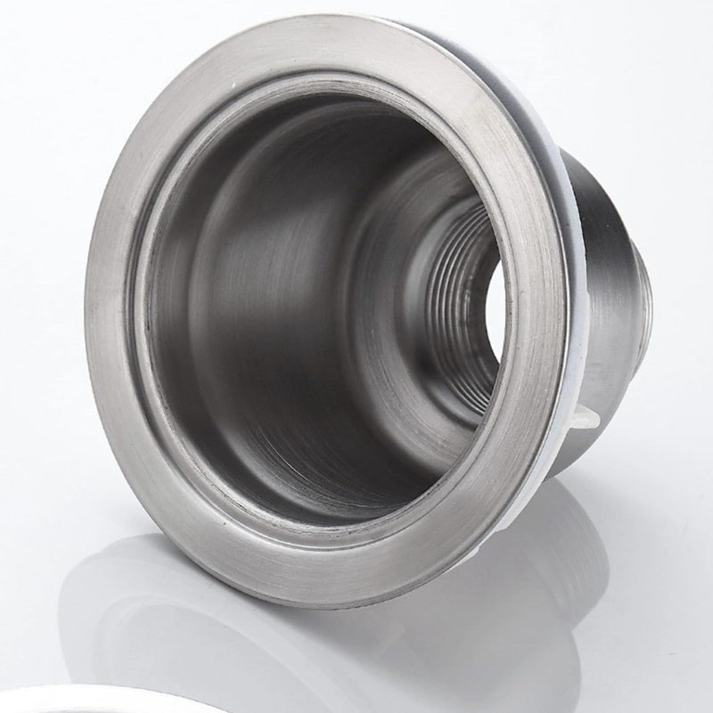 Drain Plug Basket Strainer Stainless Steel Sink Plug Kit, Hair Salon Shampoo Basin Drain Plug kit, Fast Drainage Sink Plug with Hair Catcher Accessories for Shampoo Bed, kitchen, Sturdy and Durable