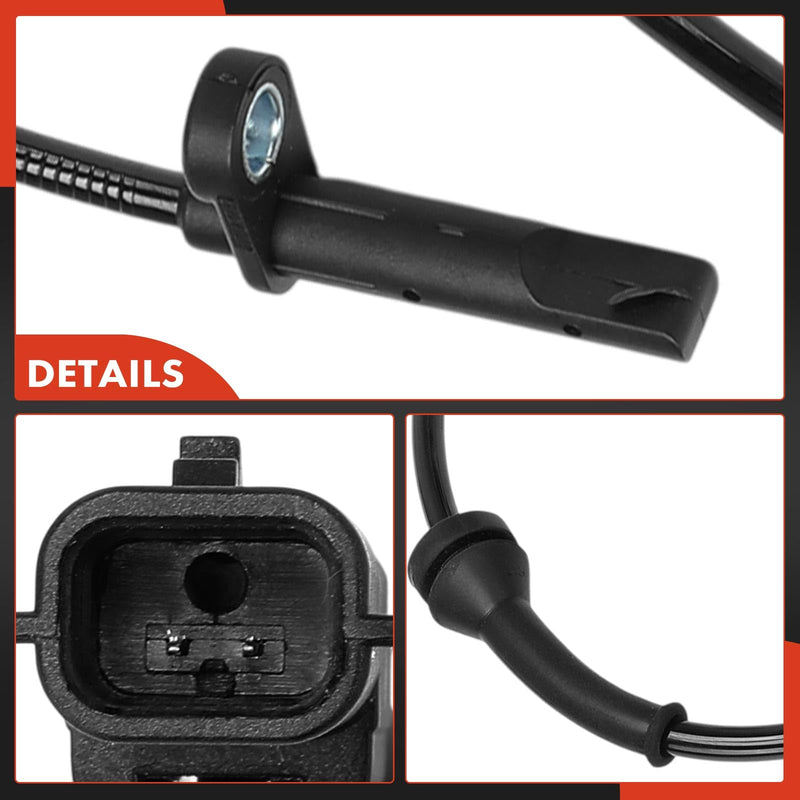 A-Premium Front Right ABS Wheel Speed Sensor Compatible with Nissan Models - Sentra 2020 2021 2022 2023 2024, 2.0L