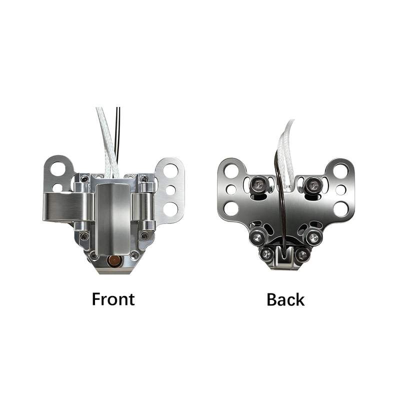 AD5X Hotend Heating Assembly for Flashforge AD5X 3D Printer Hotend Heating Block Component with Ceramic Heater, Thermistor Sensor & Metal Clip, Durable AD5X Extruder Parts & Accessories AD5X Hotend Assembly