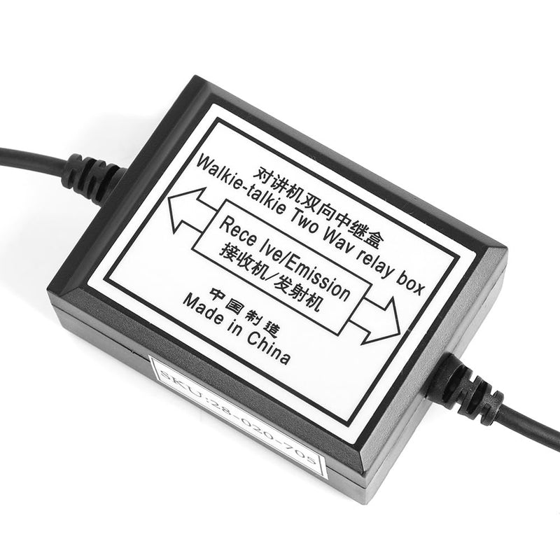 PRT-2K Repeater Box Two Way Radio Relay Walkie Talkie K Port for Two Handheld Radio Baofeng UV-5R BF-888S QuanSheng UV-K6 UV-5RPLUS UV-K58 KENWOD TYT PRT-2K