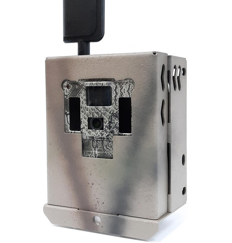 Theft-Deterrent Powder-Coated Steel Security Box Compatible with HCO Spartan GoLive 2 2M 4G/LTE Trail Cameras (31121) 1 Count (Pack of 1)