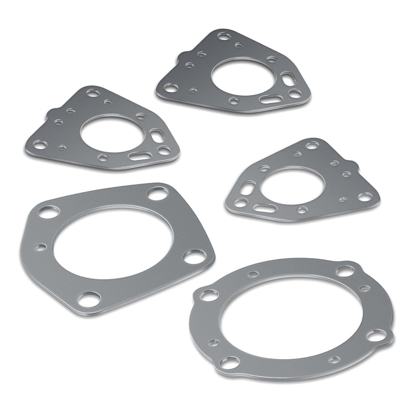 5 Pack Exhaust Rebuild Gaskets Seals Kit Replacement for Kawasaki Jet Skis 1100 ZXI/1100 STX/Ultra 130