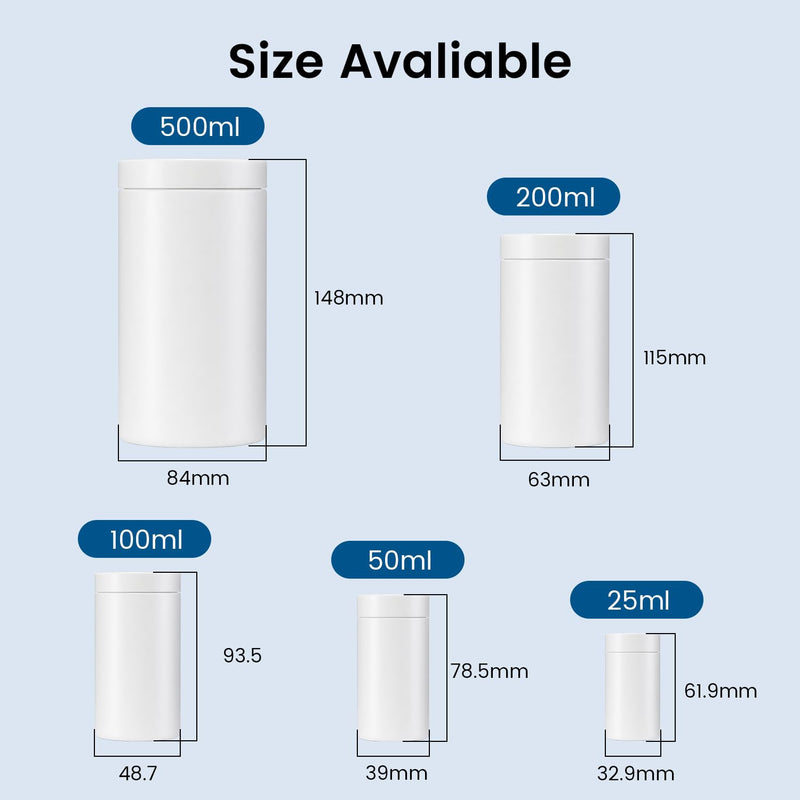 BAOSHISHAN polytetrafluoroethylene Lined Vessel Liner Container for Synthesis Autoclave Reactor (100ml)