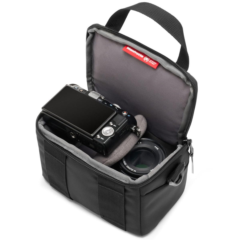 Manfrotto Advanced Shoulder Bag XS III for Reflex and Mirrorless Camera with Lens, Camera Bag, Camera Case with Tripod Mount and Rain Cover