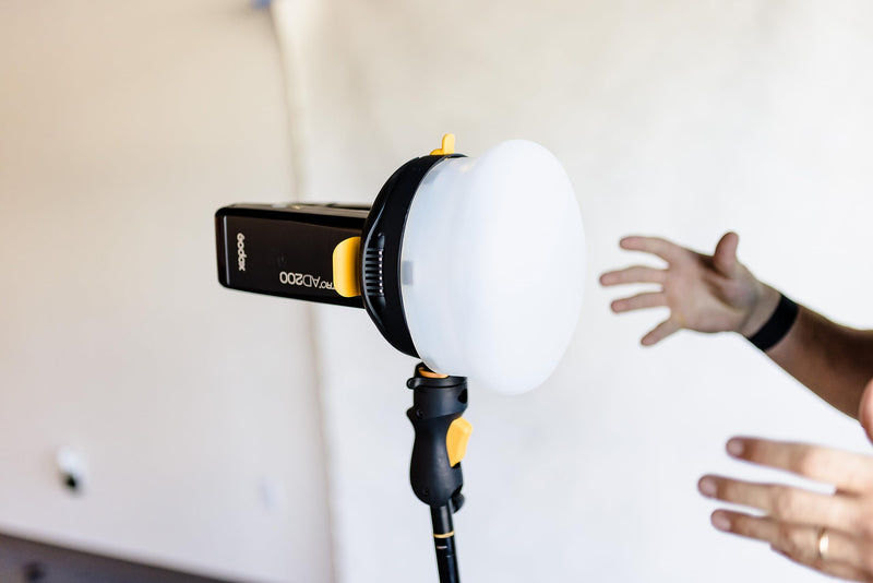MagMod MagSphere XL, Durable & Easy to Use Flash Modifier with Reflector XL, MagRing 2, Silicone, Softbox, White