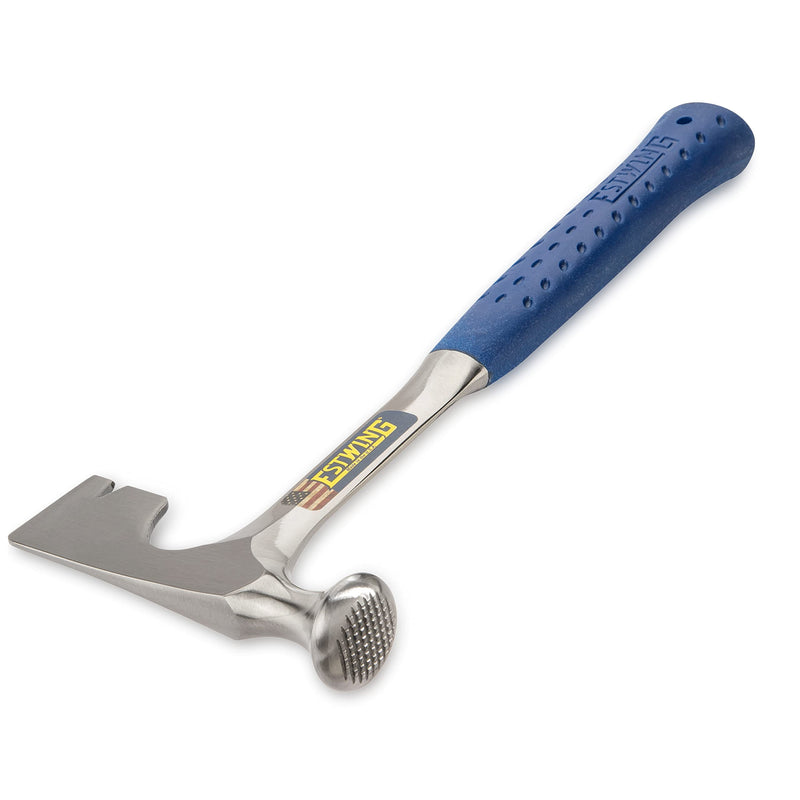 ESTWING Drywall Hammer - 14 oz USA Made Wall Board Tool with Milled Face & Shock Reduction Grip - E3-11