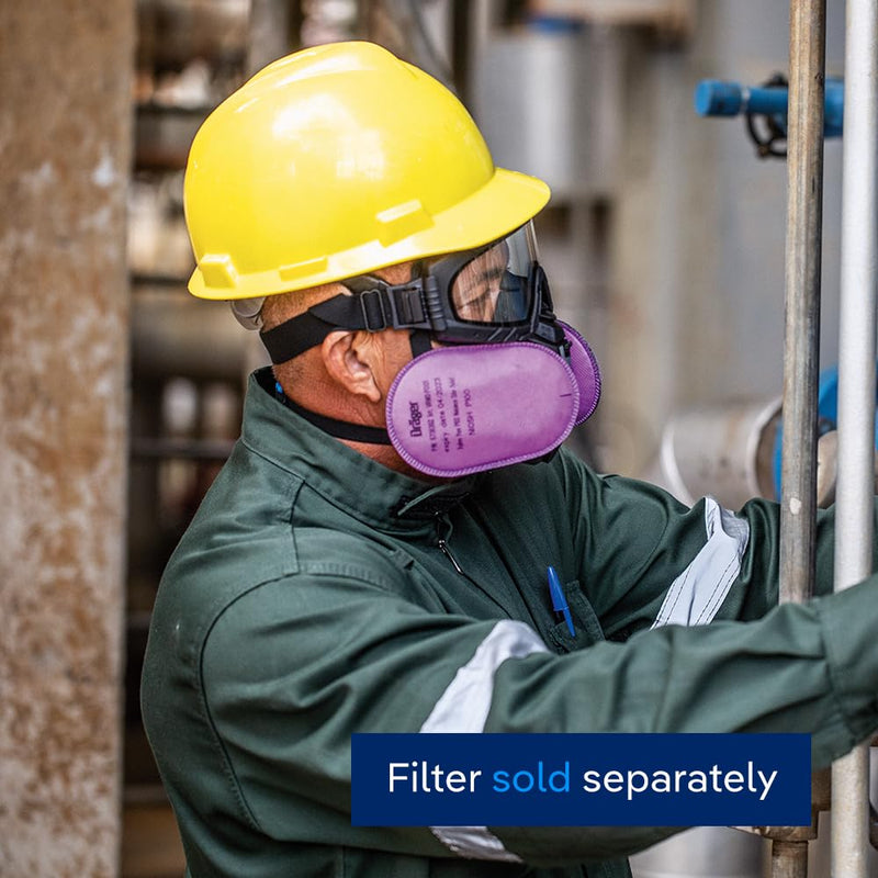 Dräger X-plore 3500 Half-Face Respirator Mask, NIOSH Approved Size M