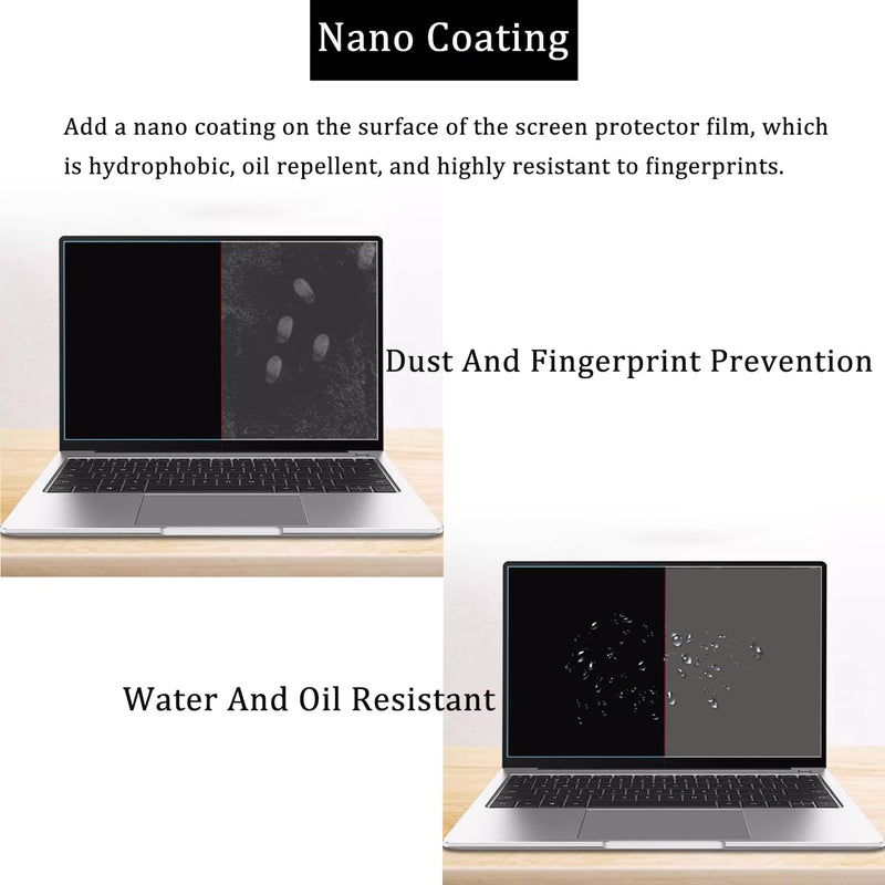 17.3 Inch Anti Blue Light Screen Protector, Reduce Eye Strain Matte Anti Glare Computer Screen Cover, Blue Light Blocking Screen Protector for HP/Lenovo/Dell/ASUS/Acer/Samsung 17.3’’ with 16:9(2Pack)