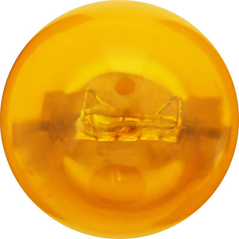 SYLVANIA - 4157NA Long Life Miniature - Amber Bulb, Ideal for Parking, Side Marker, and Turn Signal Applications, Incandescent (Contains 2 Bulbs)
