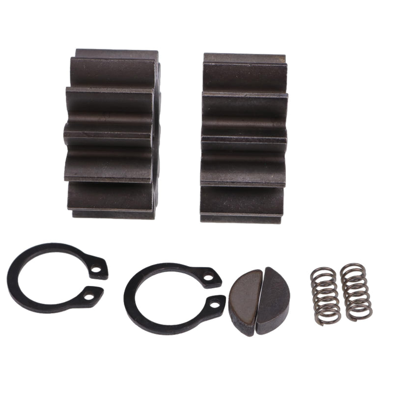 Drive Gear Kit 12 Teeth 42661-VE2-800 Gears & 42672-VE2-800 Keys & Springs & Clips Compatible with 21" Honda Mower HRR216 HRS216 HRB216K4 HRB216K5