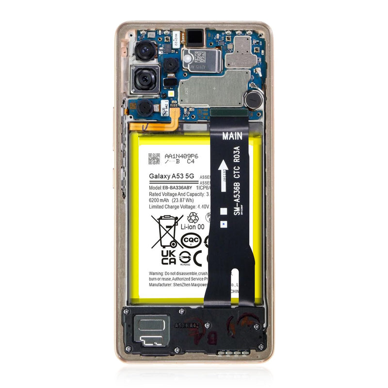 SHENMZ 6200mAh Replacement Battery for Samsung Galaxy A53 5G (2026 New Upgraded) - High Capacity Battery Compatible with SM-A536B/DS, SM-A536U, SM-A536B Models with Repair Tool Kit