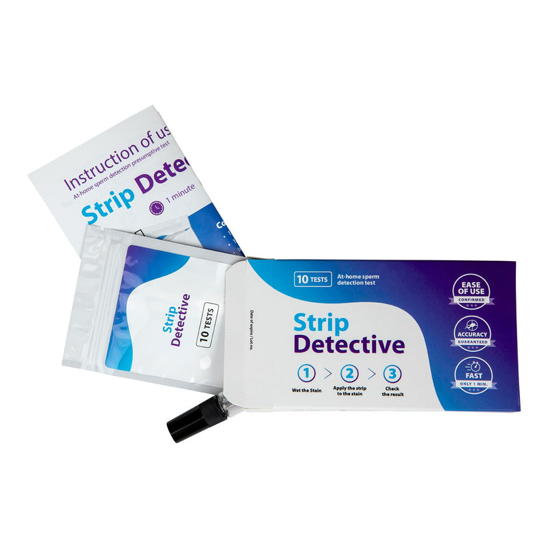 At-Home Betrayal Test - Semen Detection Test, Infidelity Test detects Acid phosphatase in Sperm in Two Minutes - 10 pcs per Pack