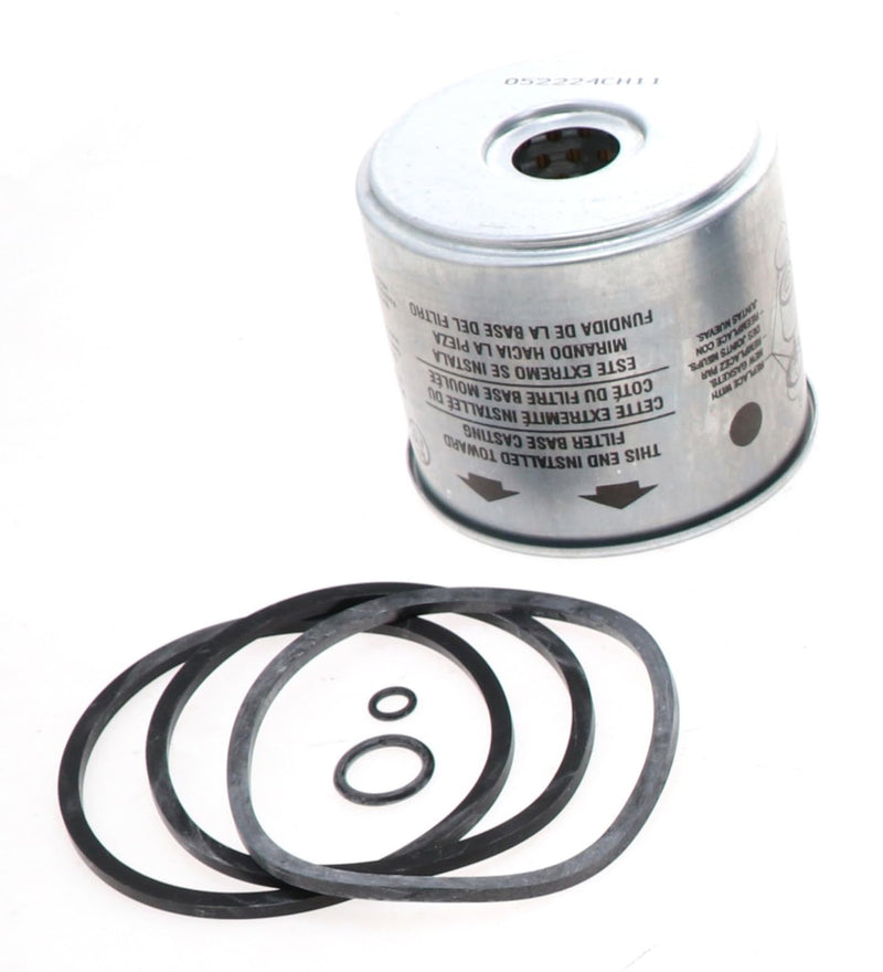 WIX Filters - 33166 Heavy Duty Cartridge Fuel Metal Canister, Pack of 1 1 Count (Pack of 1)