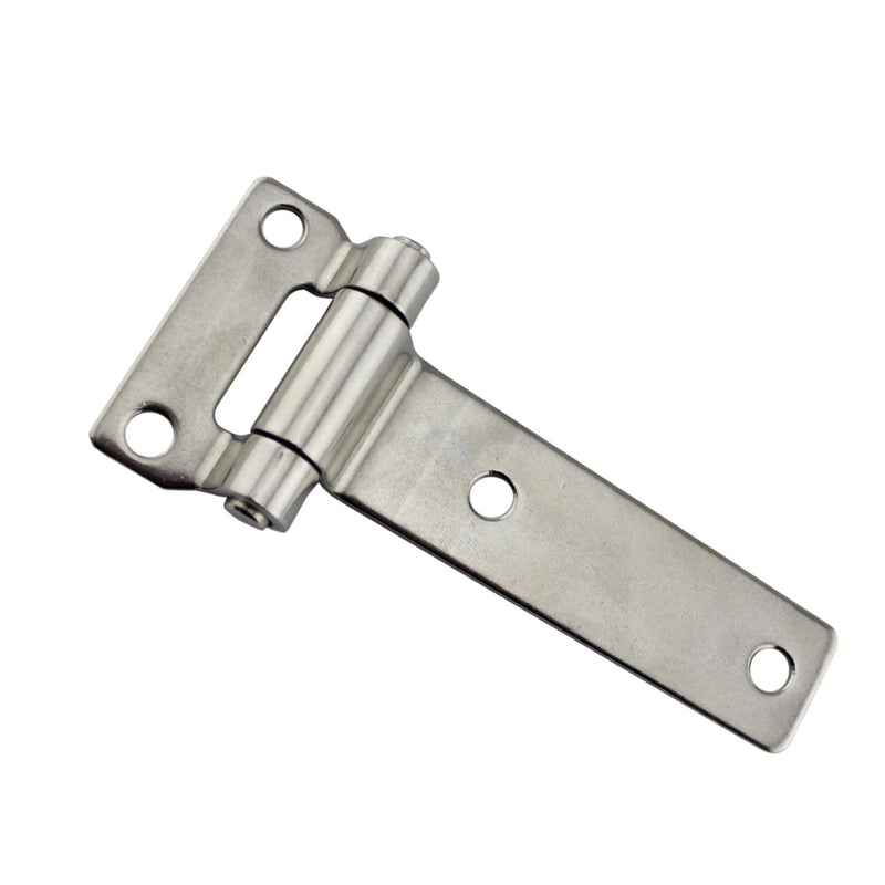 Pair of Stainless Steel 304 T-Shape Door Hatch Hinge L 5.3 in（135mm） for Container Vans Caravans Polish Marine Boat Hardware Counter Back Flap Hinges