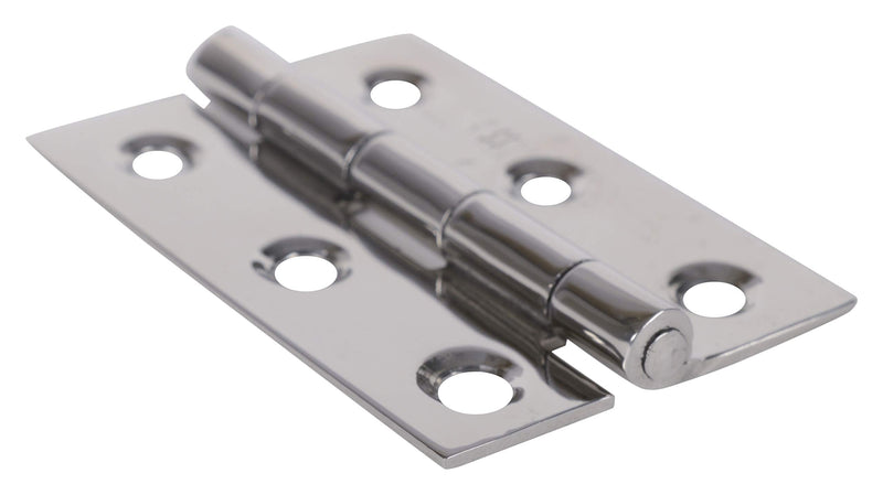 SSISKCON((3" x 3/4 x 3/4 (1.7mm) Mirror Polished Cupboard Stainless Steel Folding Cabinet Door Hinges Sturdy, Durable 3" x 3/4 x 3/4 (1.7) Mirror