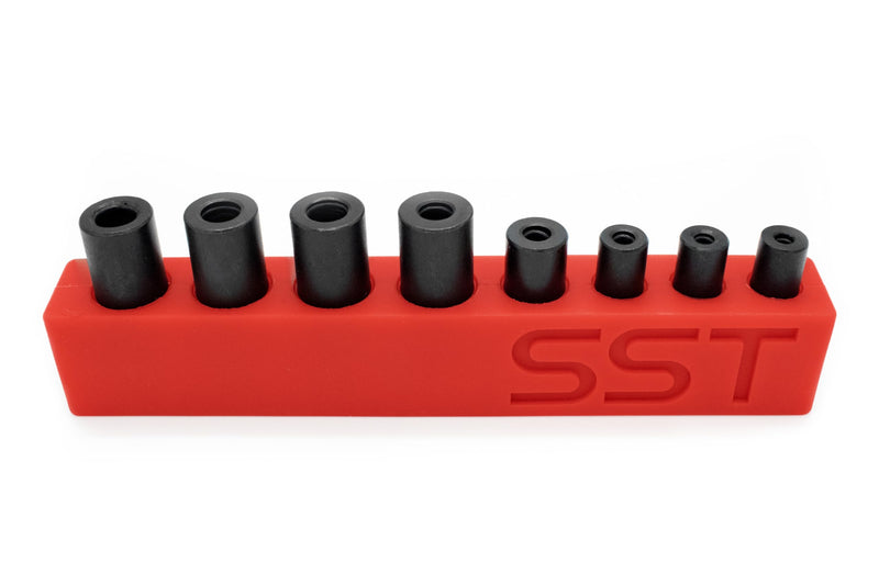 SST Tap Socket Wrench Set | 8-piece Tap Socket Adapter | Compatible with All M.C.T.I. Taps Up To 1/2" (Number and Fractional) STANDARD