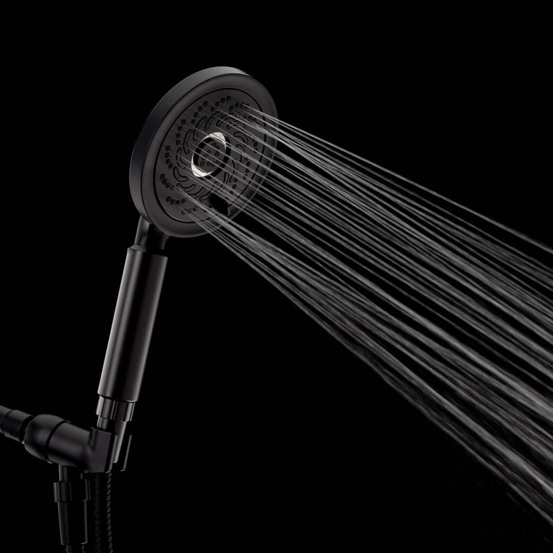 Speakman VS-5000-MB-E2 Neo Exhilaration High Pressure Hand Held Shower Head, 2 GPM, Matte Black