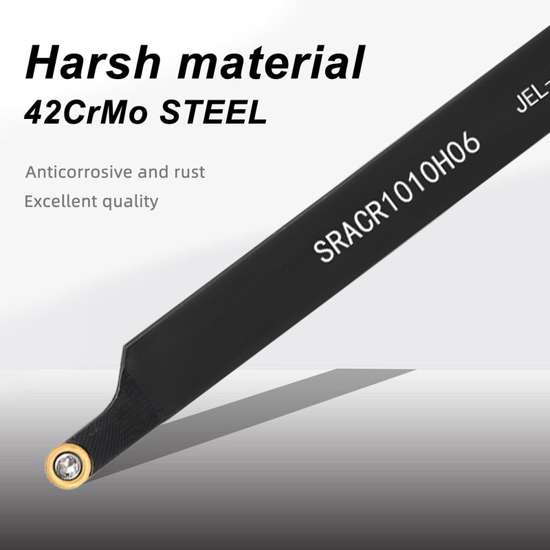 3/8"10mm Indexable Lathe Turning Tool12Pcs Kit- 2Pcs Metal Lathe Tools Holder Set with 10Pcs Round Carbide Insert Turning Inserts for Turning Grooving Boring Threading Cutting 2pcs 3/8" 10mm Sracl/R Shank +10pcs Inserts