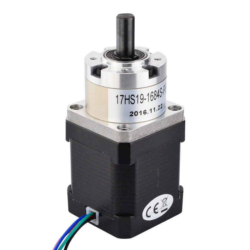 STEPPERONLINE Nema 17 Geared Stepper Motor Gear Ratio 5:1 3D Printer Extruder Motor DIY CNC Robotics